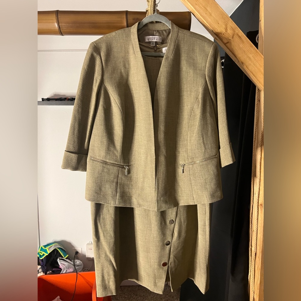 NWT Kasper Dress Suit Set